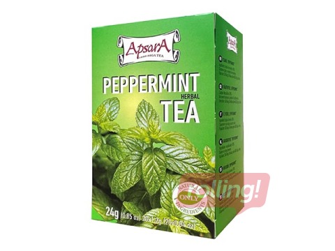 Piparmünditee Apsara Peppermint, 20 pakki.