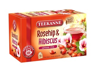 Fruit infusion Teekanne Rosehip&Hibiscus, 20x3.5g