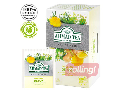 Herbal Tea  Ahmad, Detox, 20 pcs.