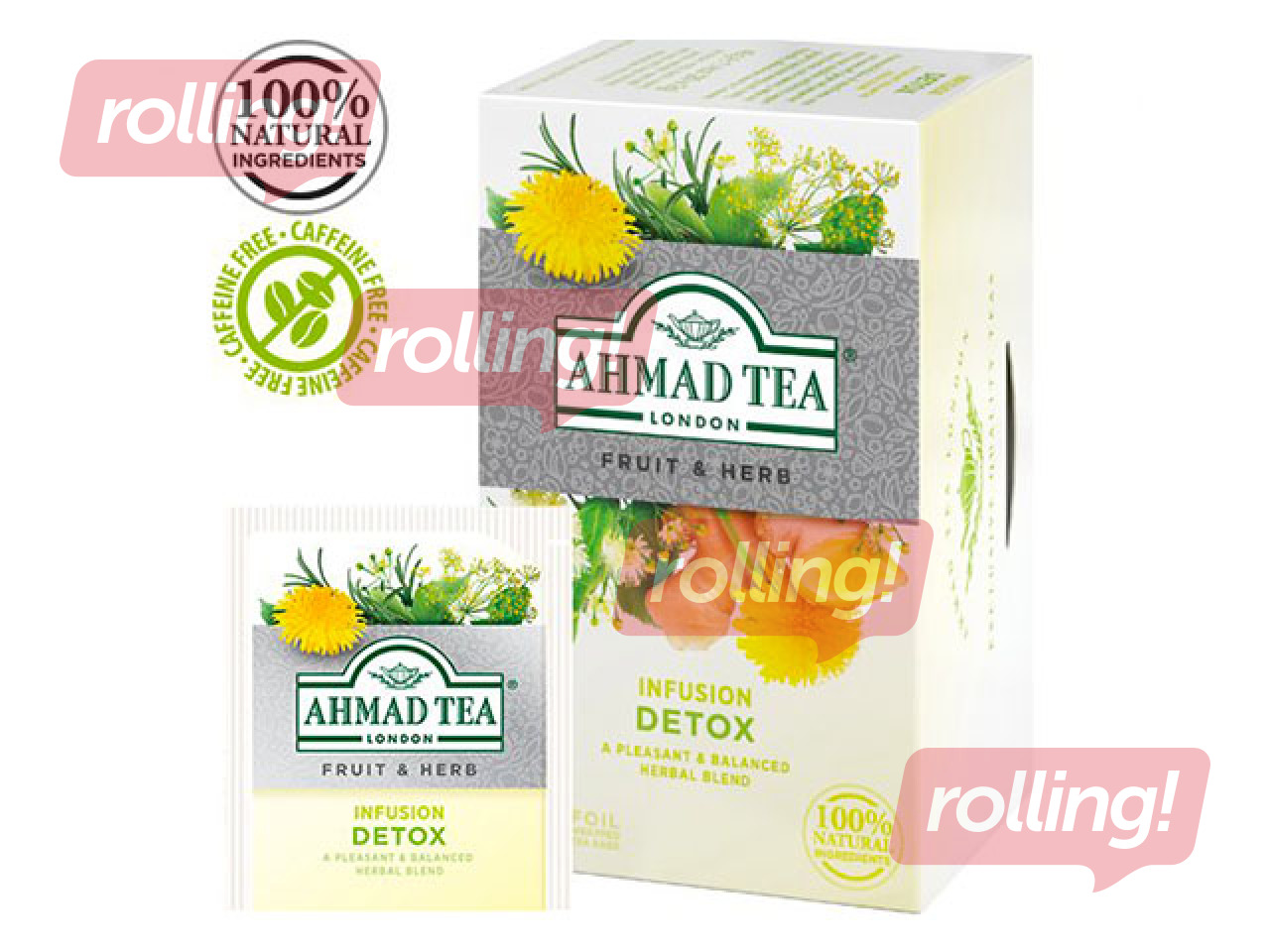 Herbal Tea  Ahmad, Detox, 20 pcs.