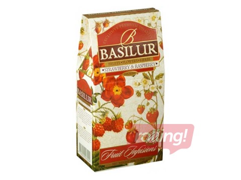 Fruit tea Basilur Strawberry&Raspberry, 100 g