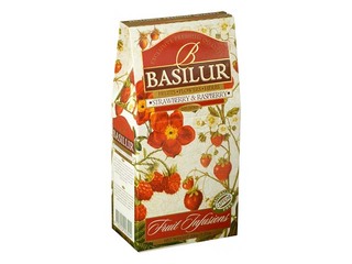 Fruit tea Basilur Strawberry&Raspberry, 100 g