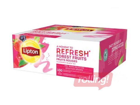 Black tea Lipton with wild berries, 100 pac.