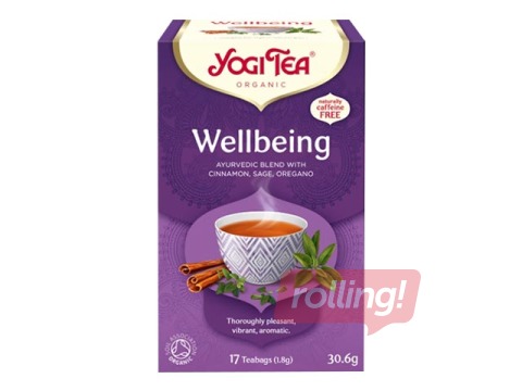 Ayurveda Bio Yogi Wellbeing tee, 17 pakki.