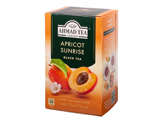 Tēja melnā Ahmad Tea Apricot Sunrise, 20 pac.