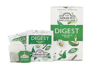 Tēja zāļu Ahmad Digest, piparmētra un fenhelis, 20 pac.