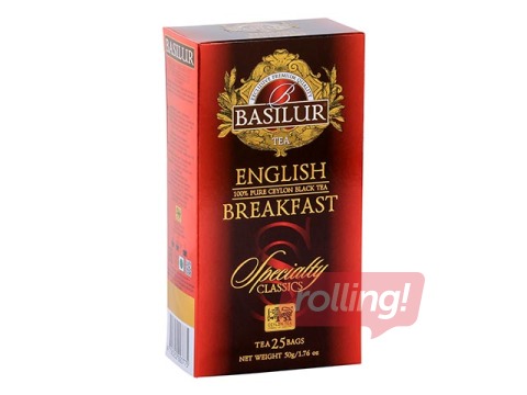 Black Tea Basilur English Breakfast 25 pcs