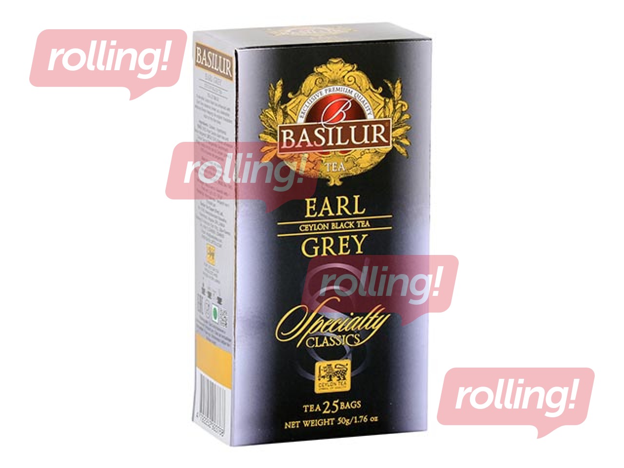 Must tee Basilur Earl Grey 25 pac