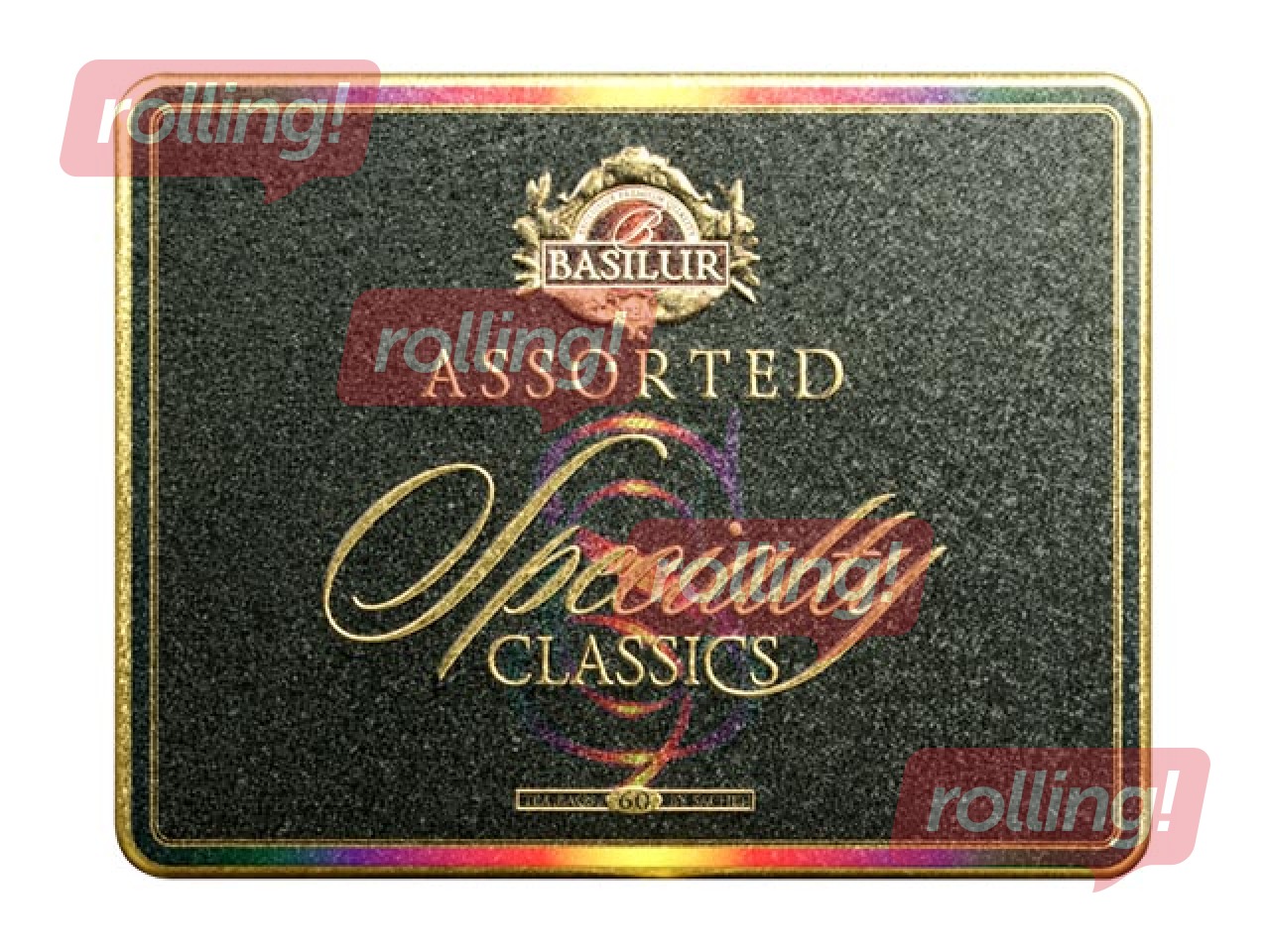 Must ja Roheline tee  Basilur Specialty Classic 60pcs