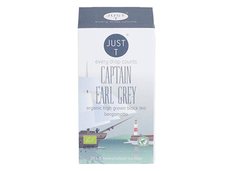 Чай черный Just-T Captain Earl Gray Bio 1.75г x 20