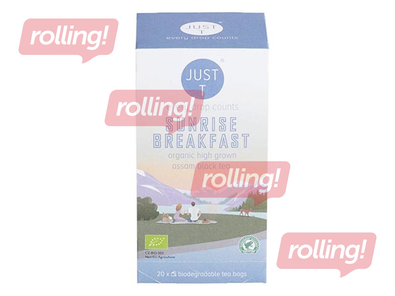 Must tee Just-T Sunrise Breakfast Bio 3g x 20 tk.