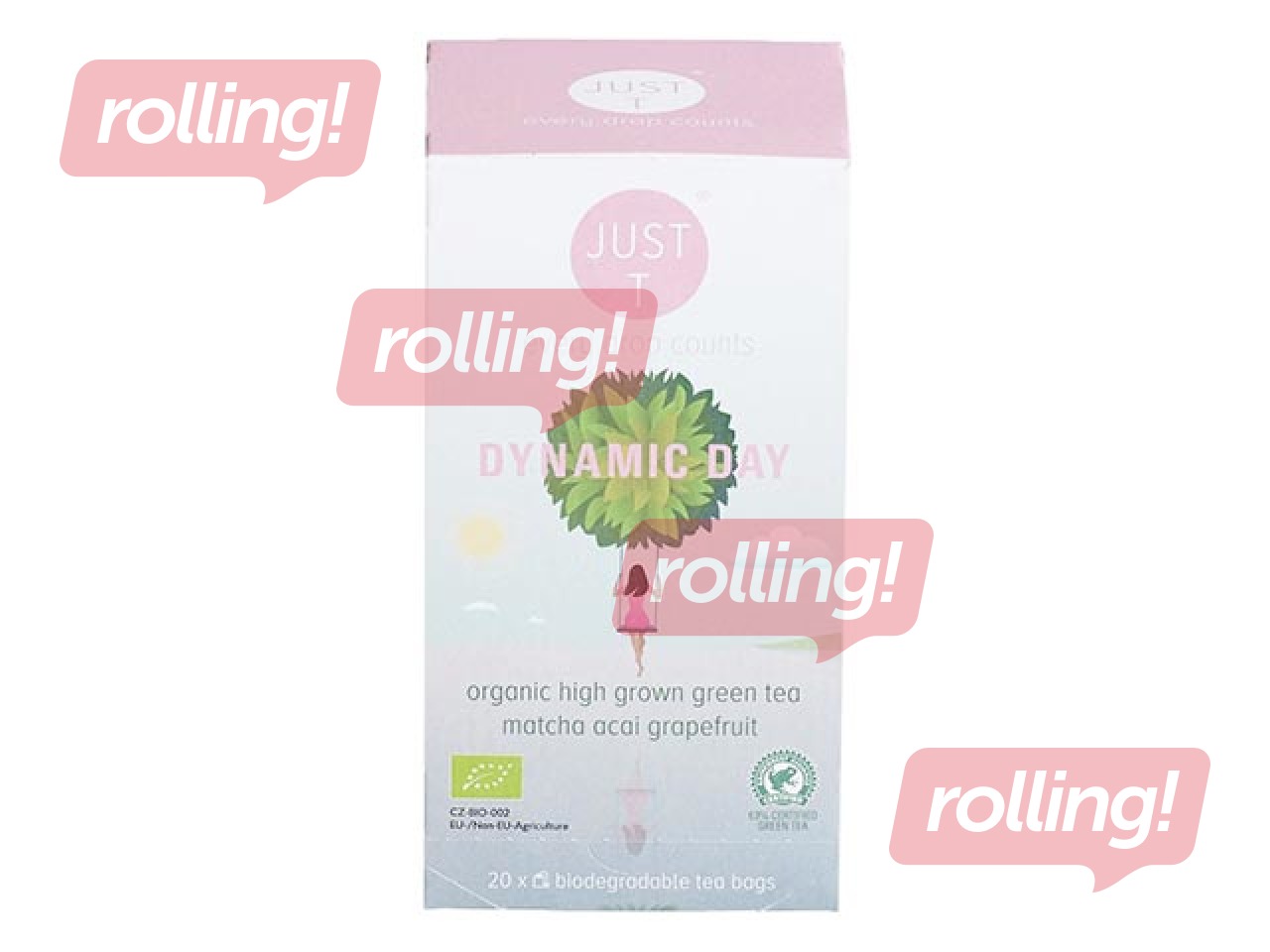 Herbal tea Just-T Dynamic Day Bio 1g x 20