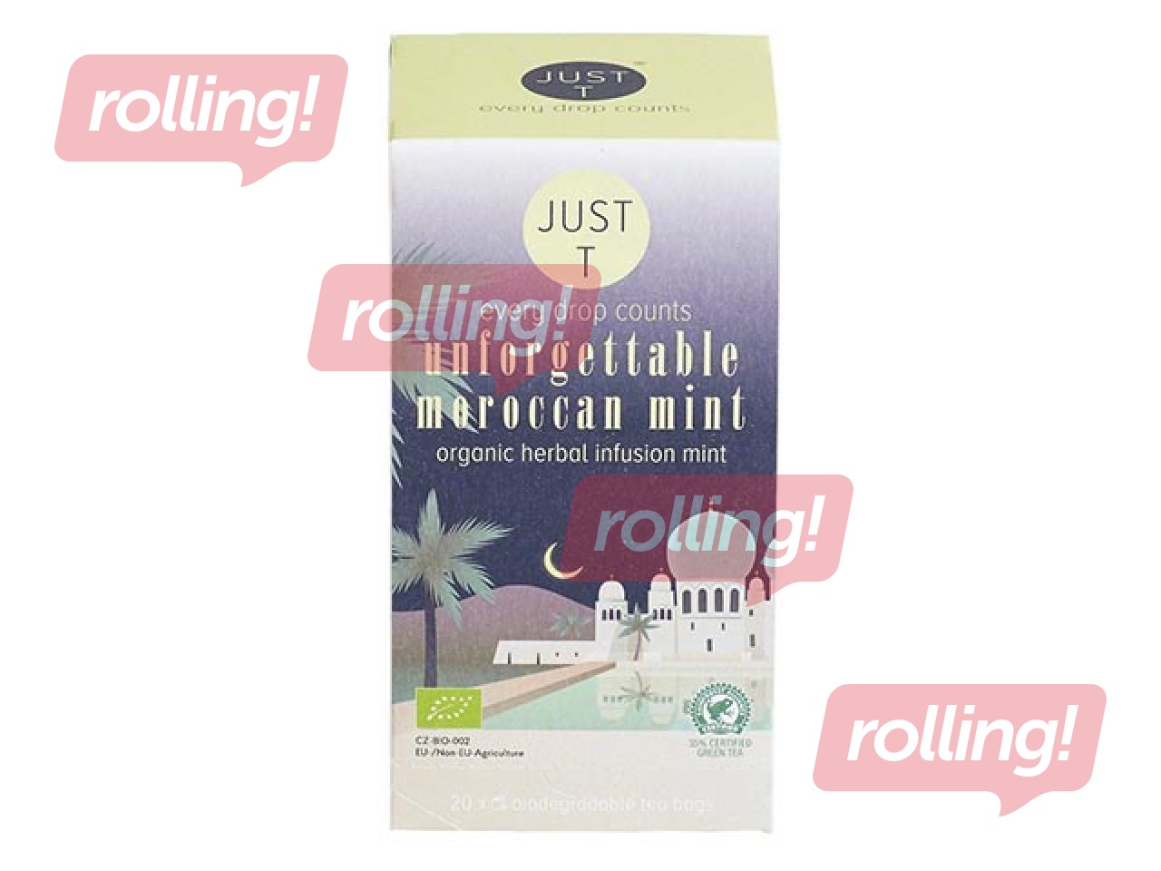 Taimetee Just-T Unforgettable Maroccan Mint Bio 2g x 20