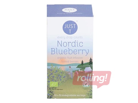 Fruit tea Just-T Nordic Blueberry Bio 1,75g x 20