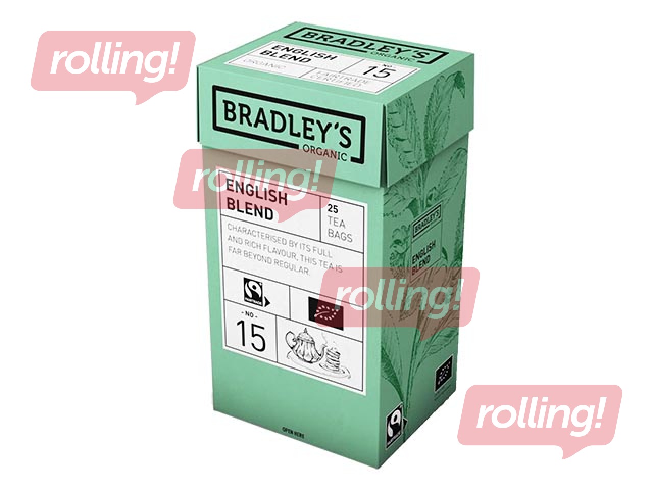 Must tee Bradley's English Blend, 25 tk.