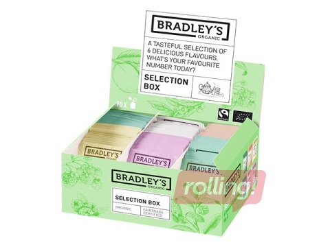 Tee kollektsioon box Bradley's, 90 tk.