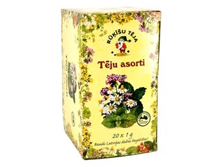 Ассорти чаев Rūķīšu tēja, 20 x 2 г
