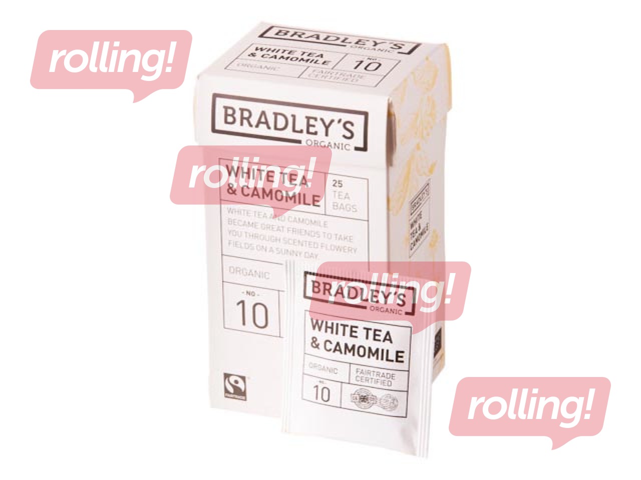 Kummelitee orgaaniline Bradley's, 25 pakki