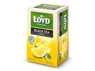 Tēja melnā Loyd, ar citronu, 20 pac.