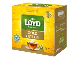 Must tee Loyd Pyramids Gold Ceylon, 20x2 g