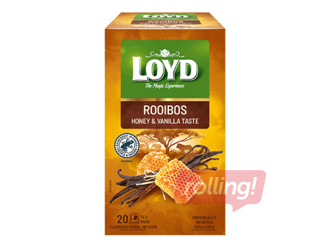 Red tea Loyd Honey & Madagascar Vanilla, 20x2g