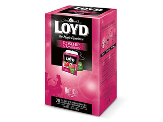 Tea fruit Loyd with wild roses and raspberries, 20x2g