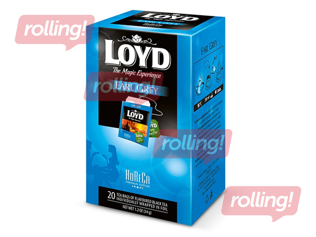 Tea black Loyd Earl Gray FS, 20x1,7g