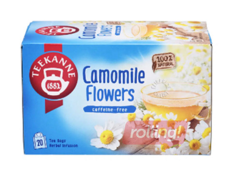 Tea of chamomile Teekanne Camomile Flowers, 20 pac.