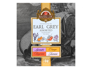 Чай черный Basilur Earl Grey Assorted, 40 пак.
