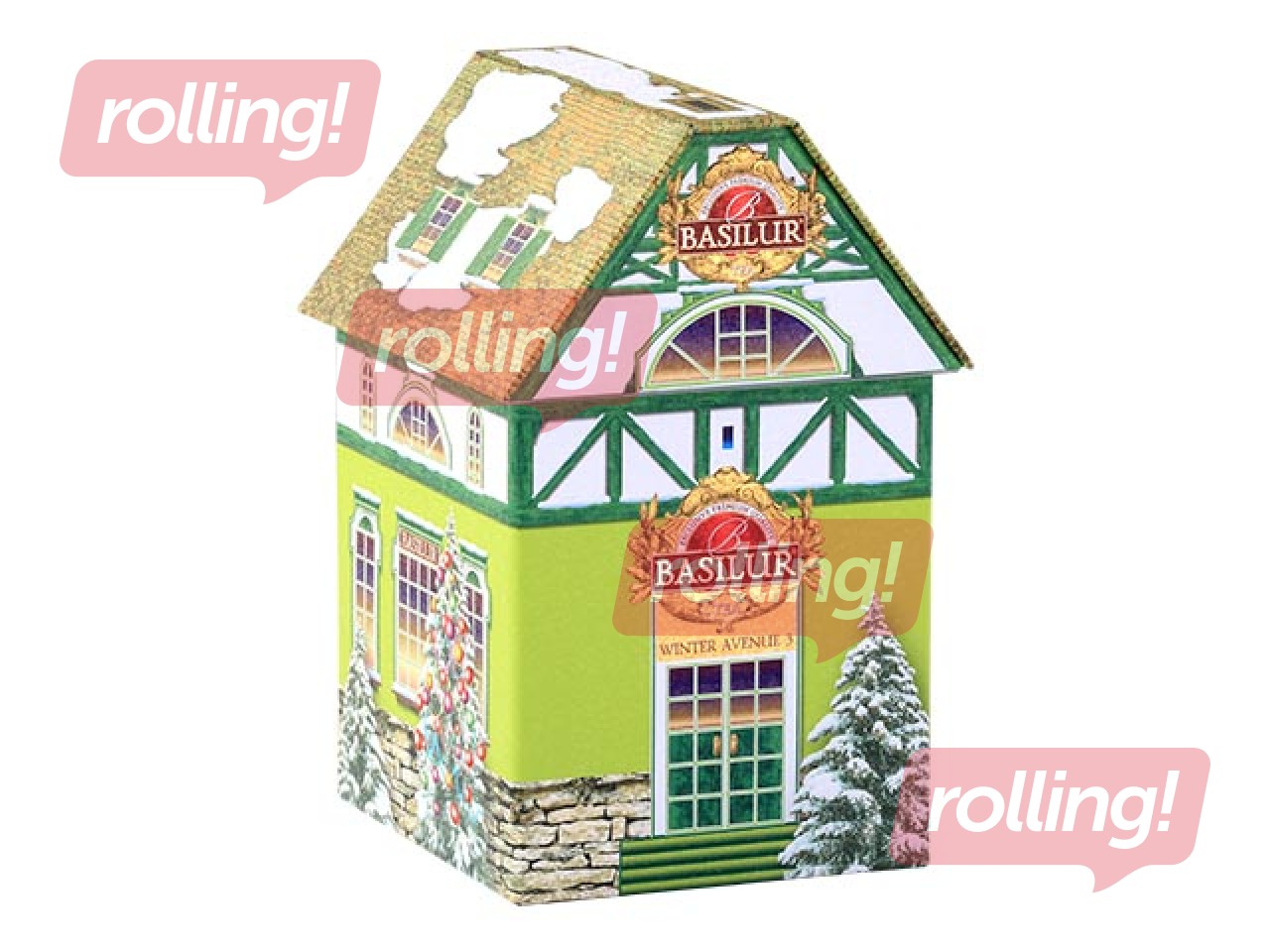 Roheline tee Basilur Winter Avenue 3, 100g