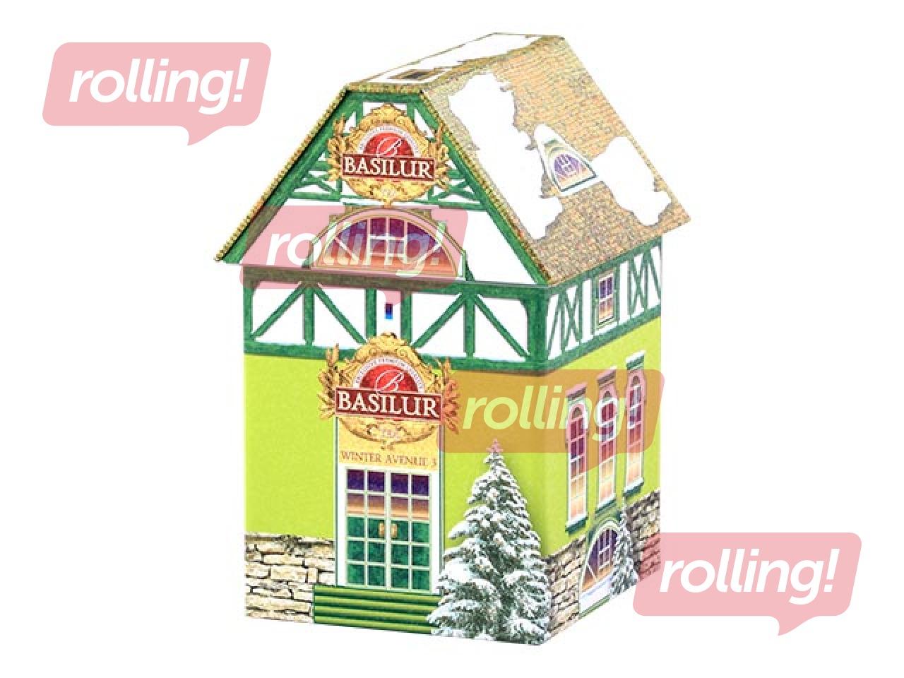 Tēja zaļā, Basilur, Winter Avenue 3, 100g