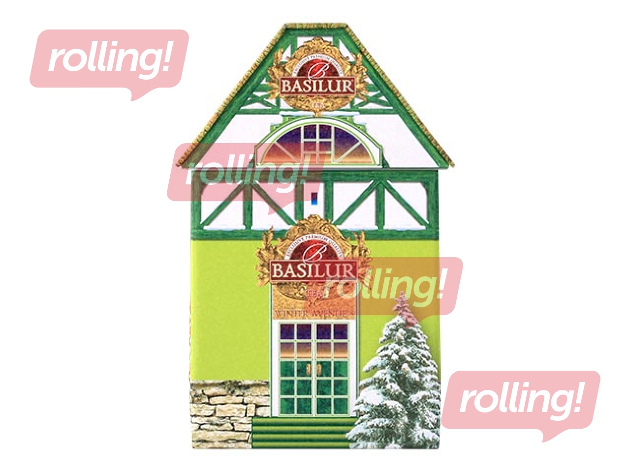 Tēja zaļā, Basilur, Winter Avenue 3, 100g