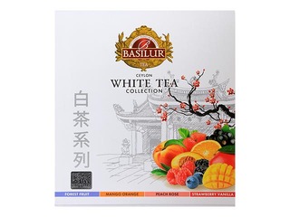Valge tee Basilur Premium White Tea Asortii, 40 pakki.
