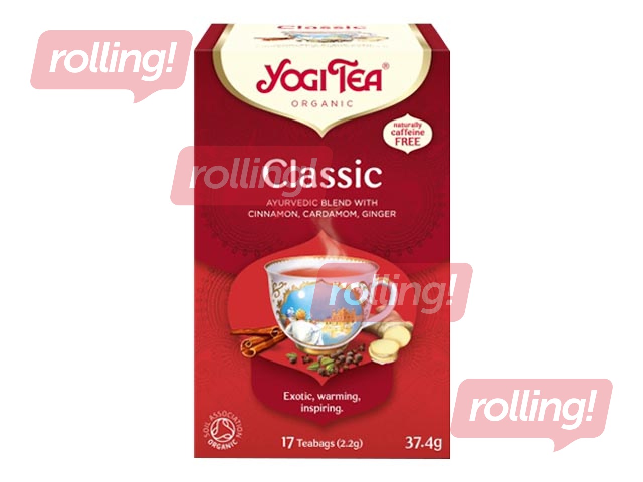 Tee Bio Yogi Classic, 17 pakki. 
