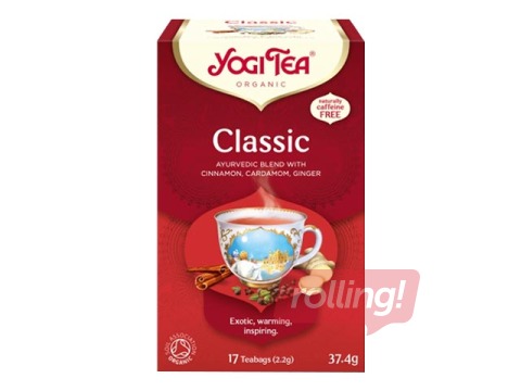 Tēja Bio Yogi  Klasiskā, 17 pac. 