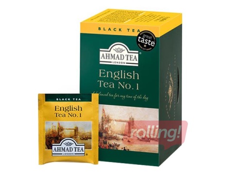 Tēja melnā Ahmad Tea English Tea No.1, 20 pac.