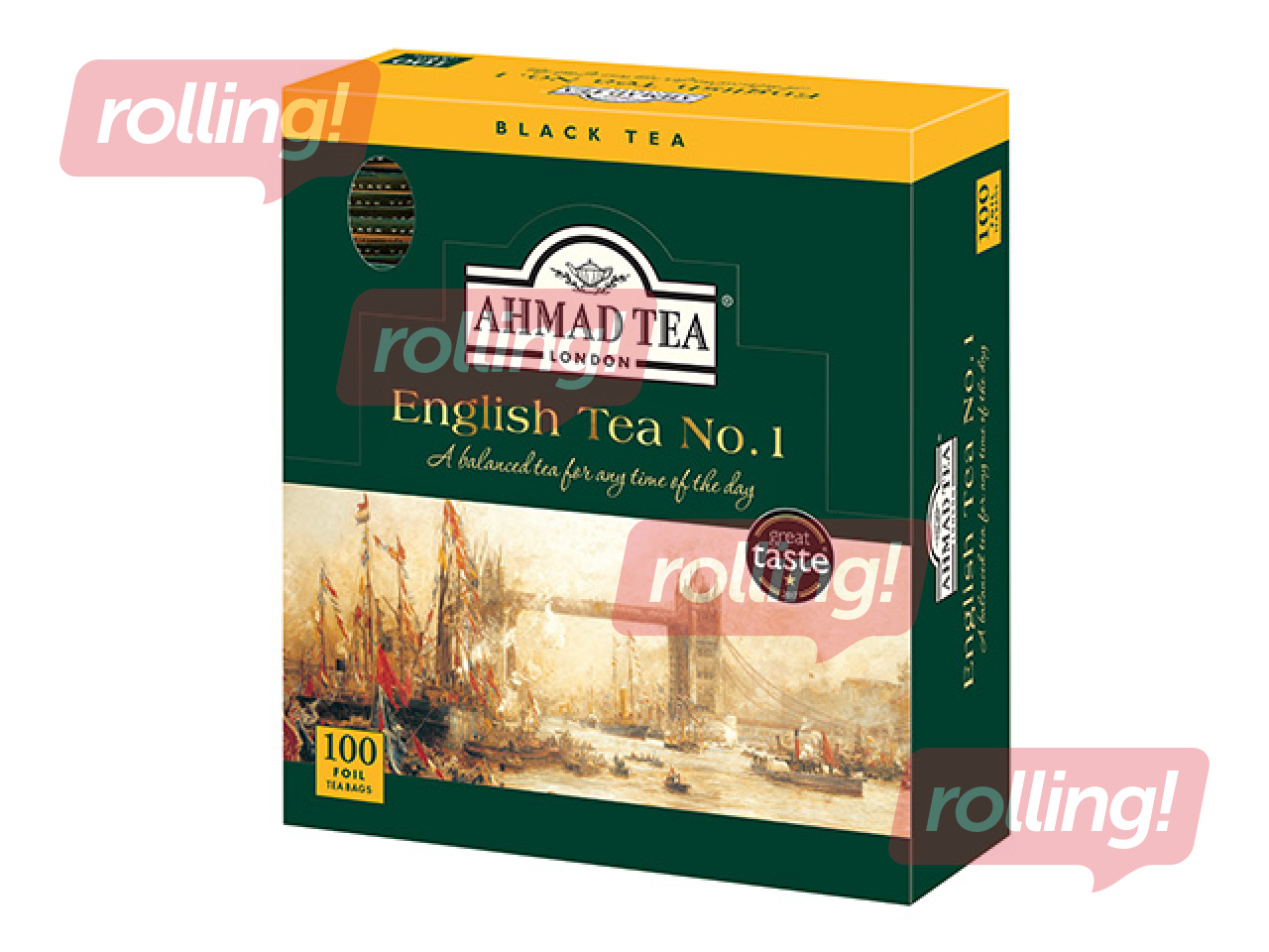 Must tee Ahmad English tea No 1, fooliumpakend, 100 tk