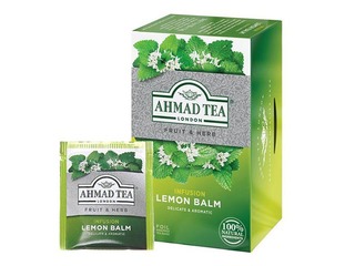 Tea Ahmad Lemon Balm, 20 pack.