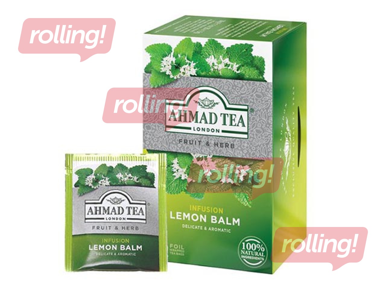 Tee Ahmad Lemon Balm, 20 tk