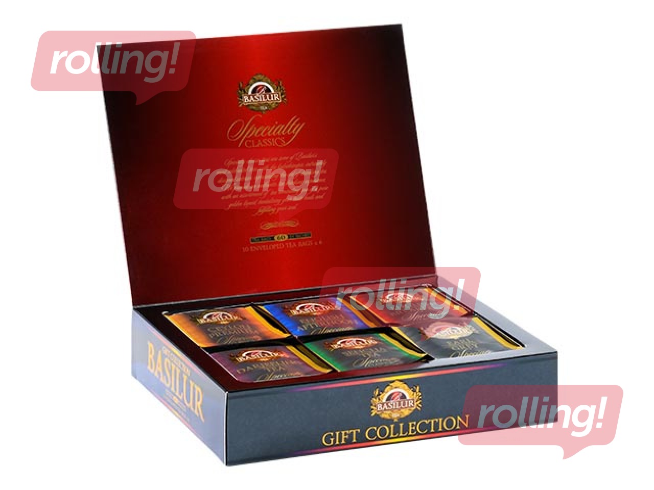 Tea Must ja Roheline Basilur Specialty Classics Assortii, 60pac.