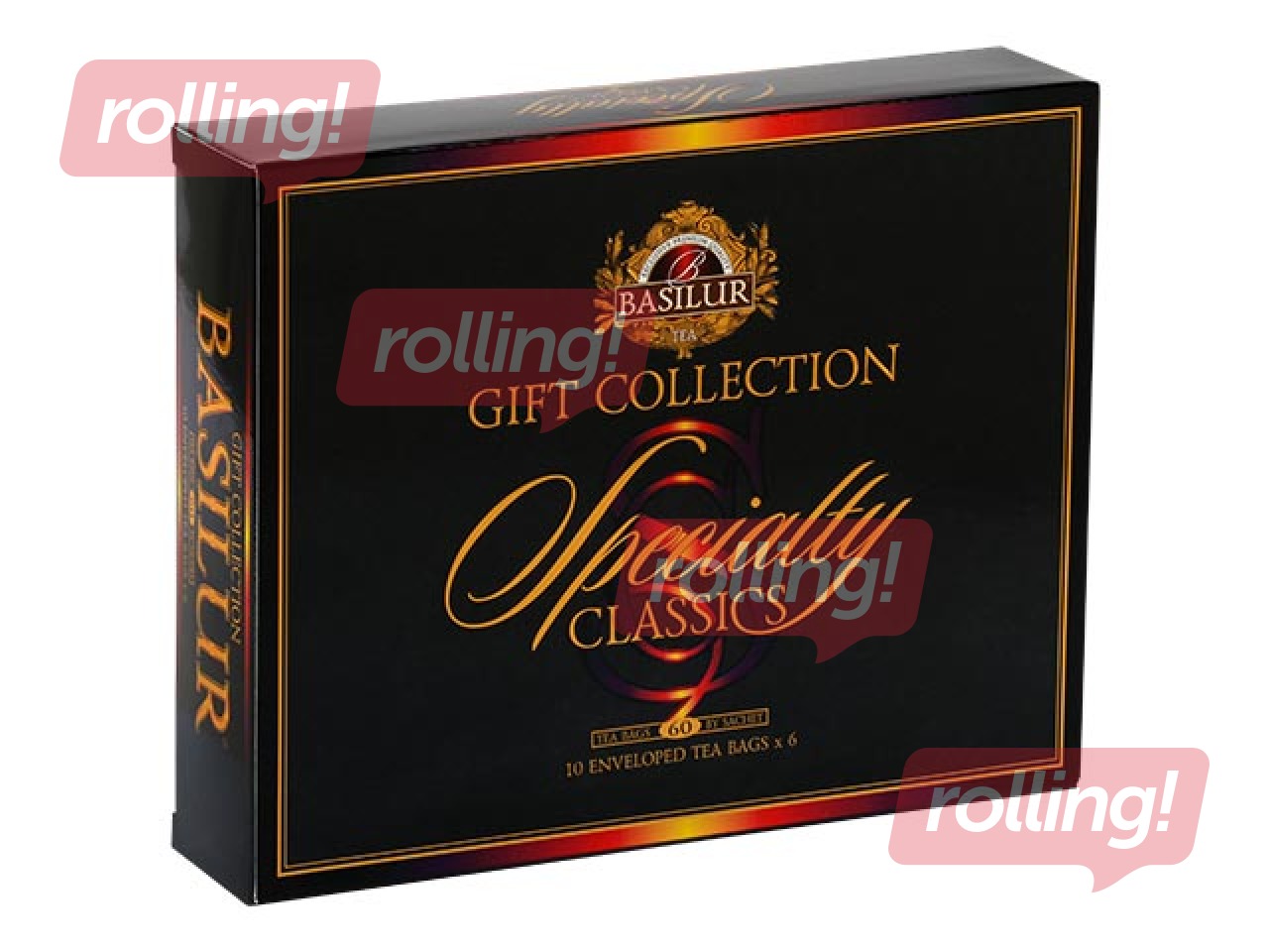 Tea Must ja Roheline Basilur Specialty Classics Assortii, 60pac.