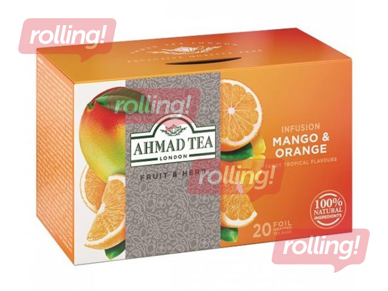Ahmad Mango & Orange Tea, 20 tk