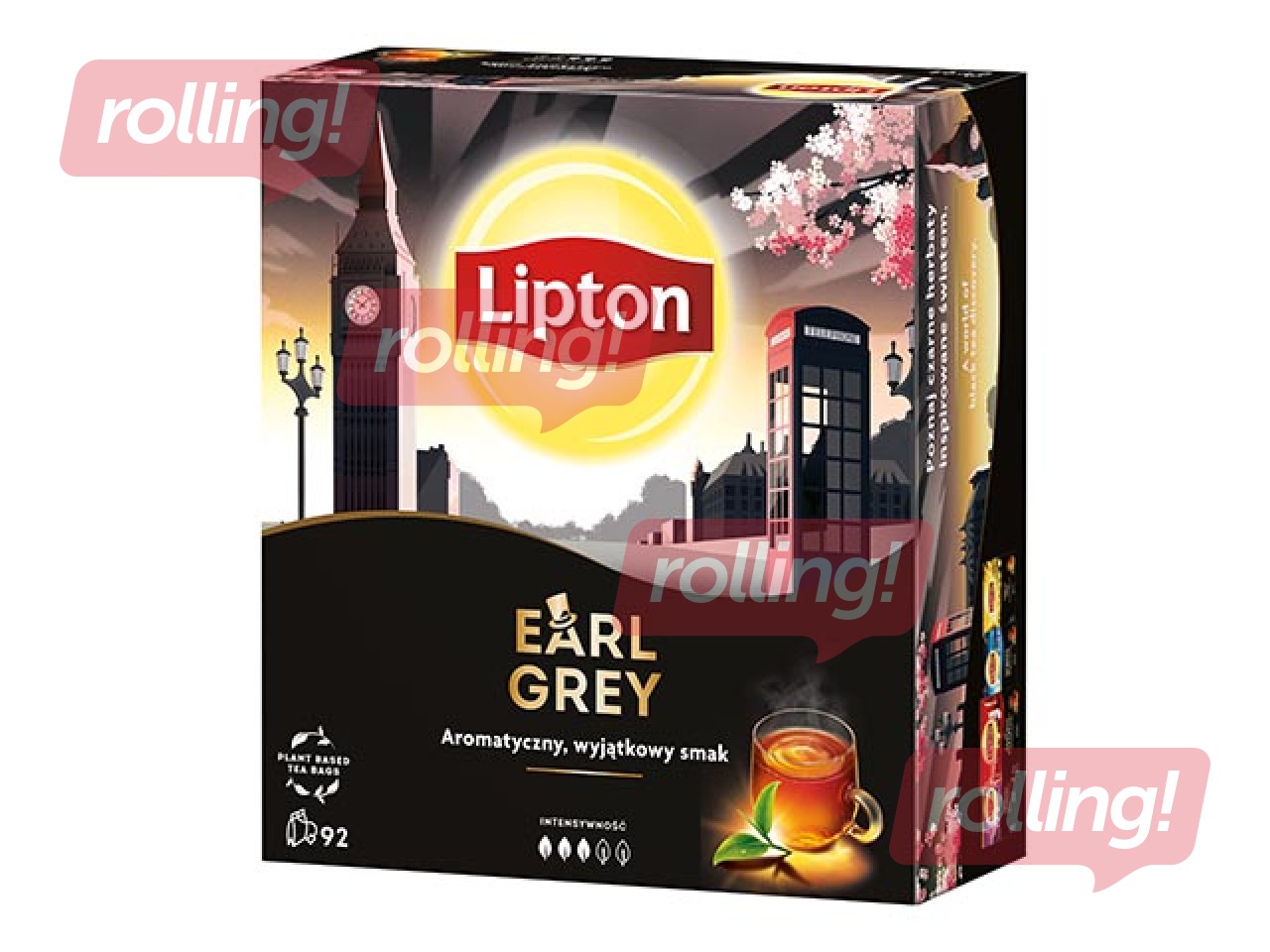 Must tee Lipton Earl Grey, 92 pakki.