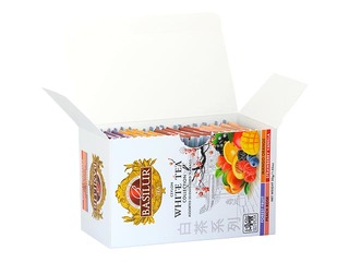 White tea Basilur Premium White Tea Assorted, 20 packs.