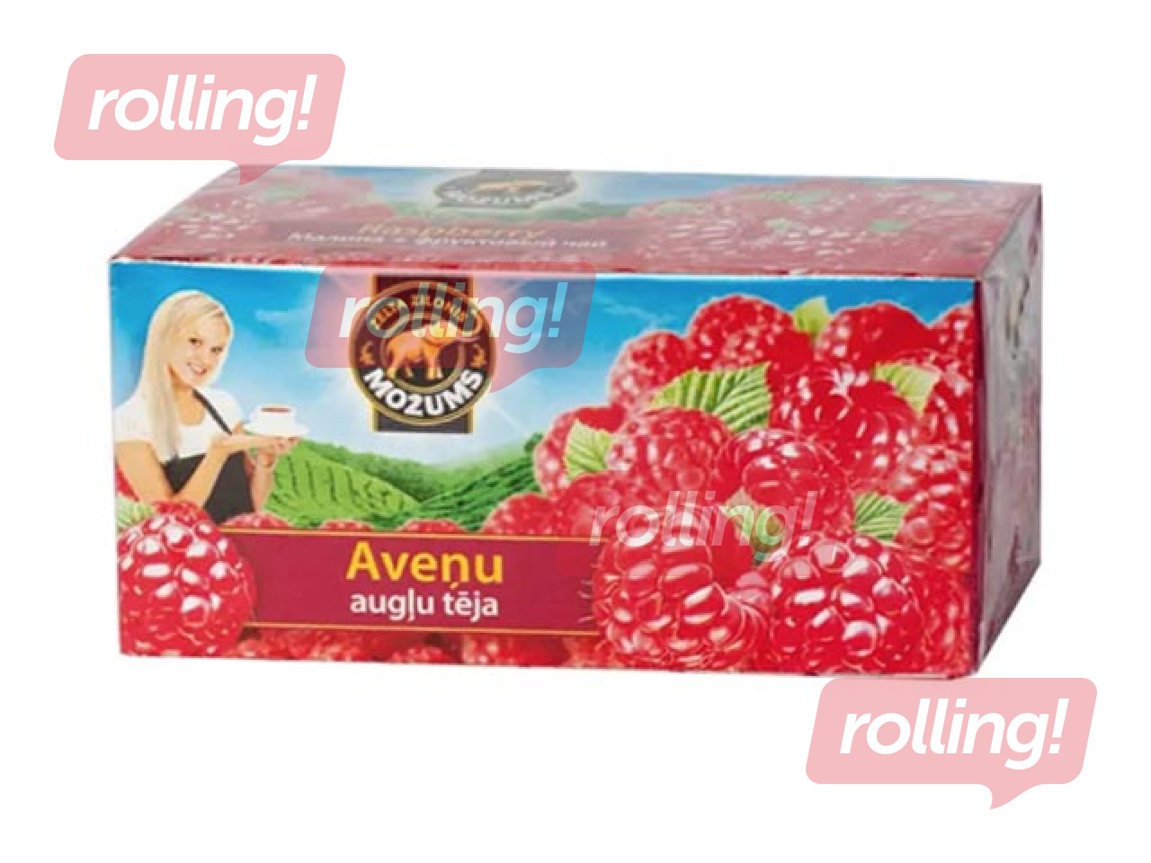 Puuvilja tee Možums, vaarikas, 20tk
