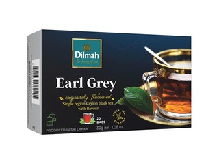 Tēja melnā Dilmah Earl Grey, 20 pac.