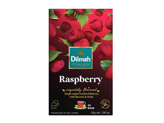 Must tee vaarikamaitsega, Dilmah, 20 tk.