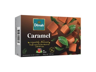 Tea black with caramel flavor, Dilmah, 20 pcs.