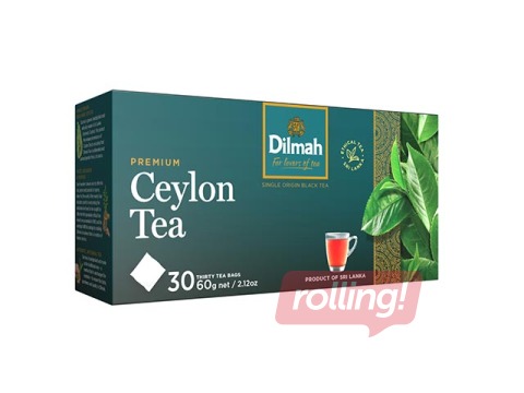 Tēja melnā Dilmah Premium, 30 pac.