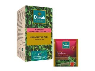 Must tee vaarika maitsega, Dilmah, 25 tk.
